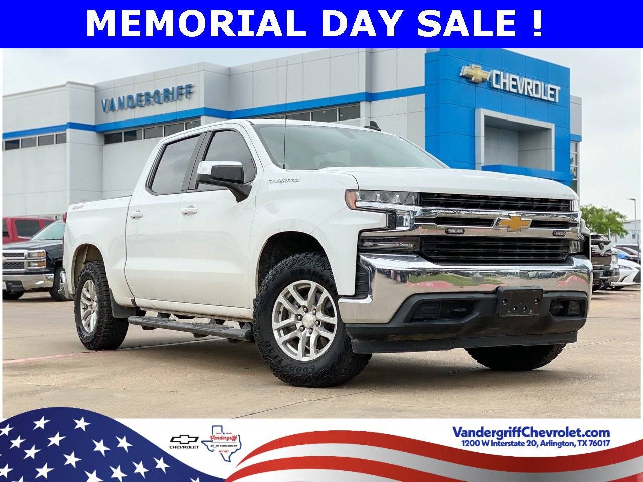 2020 Chevrolet Silverado 1500 LT — Pickup Truck — 77,653 mi — Arlington, TX