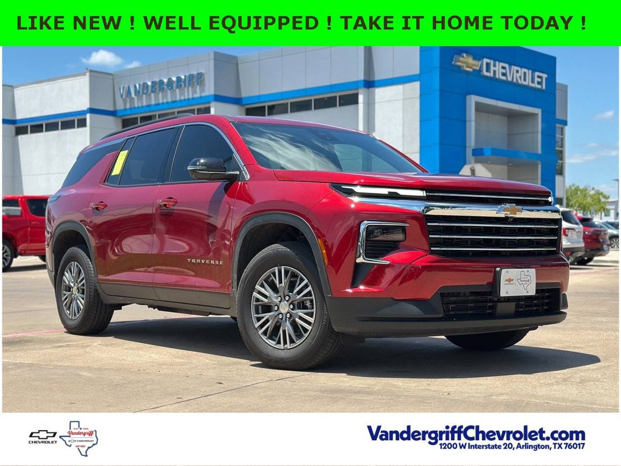 2025 Chevrolet Traverse LT — SUV — 931 mi — Arlington, TX