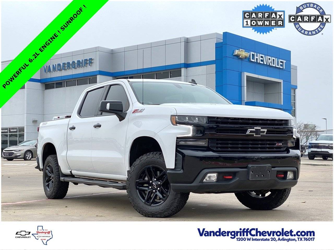 2021 Chevrolet Silverado 1500 LT Trail Boss — Pickup Truck — 72,880 mi — Arlington, TX