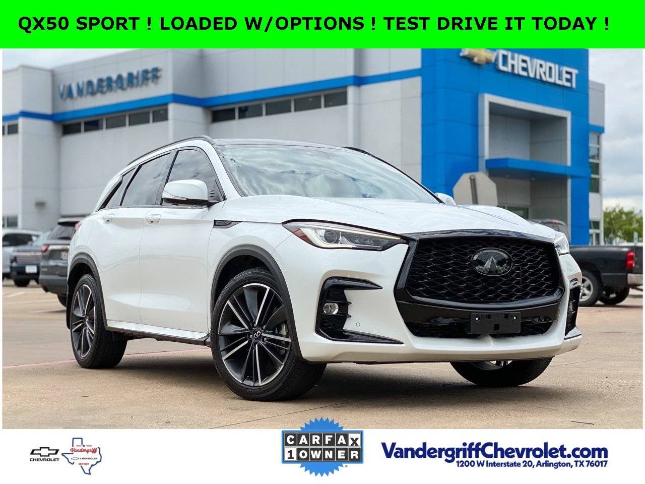 2023 INFINITI QX50 SPORT — SUV — 34,793 mi — Arlington, TX