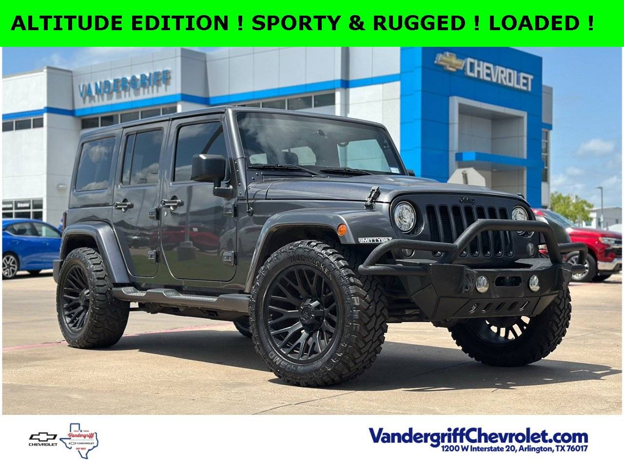 2018 Jeep Wrangler Altitude — SUV — 133,254 mi — Arlington, TX