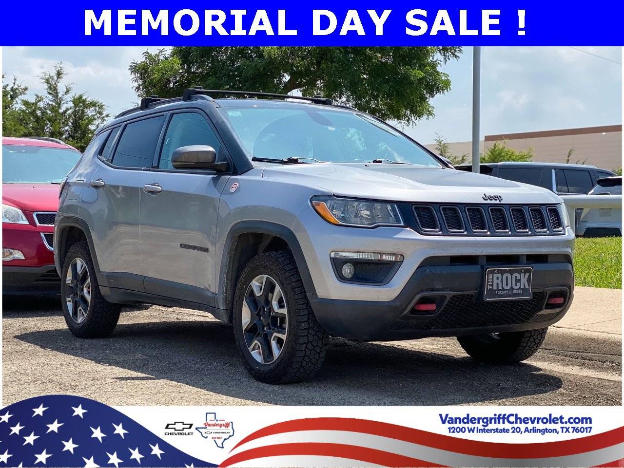 2018 Jeep Compass Trailhawk — SUV — 157,130 mi — Arlington, TX