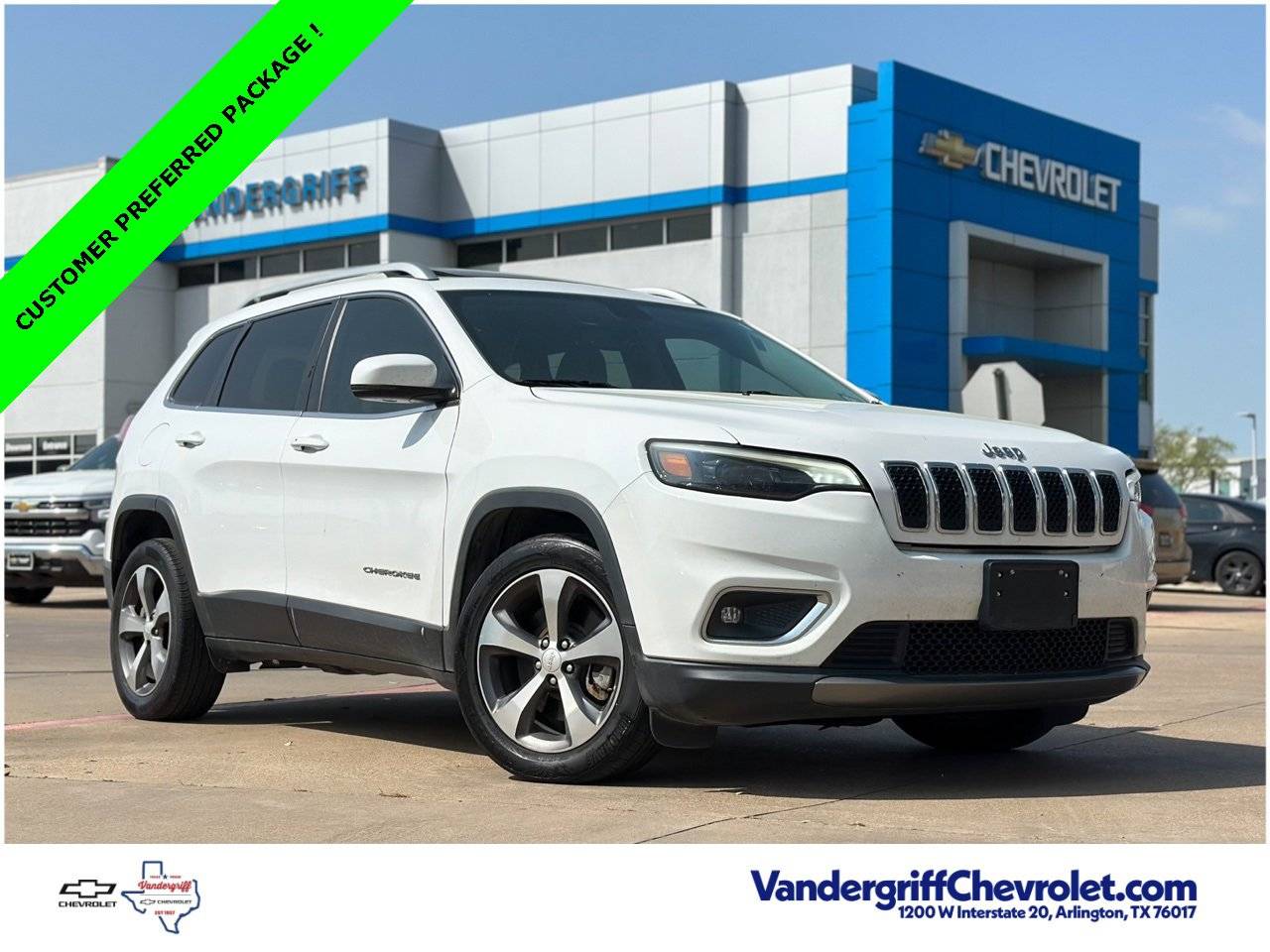 2019 Jeep Cherokee Limited — SUV — 61,326 mi — Arlington, TX