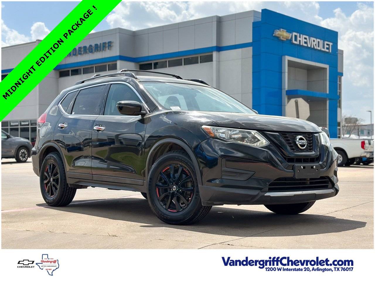 2017 Nissan Rogue SV — SUV — 107,533 mi — Arlington, TX