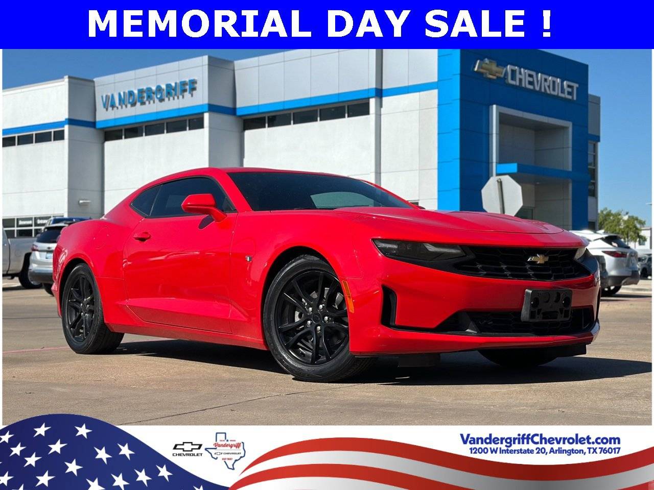 2021 Chevrolet Camaro 1LS — Coupe — 21,086 mi — Arlington, TX