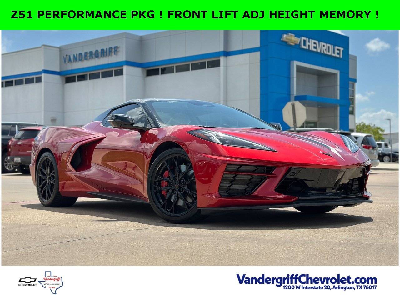 2024 Chevrolet Corvette 3LT — Convertible — 3,576 mi — Arlington, TX