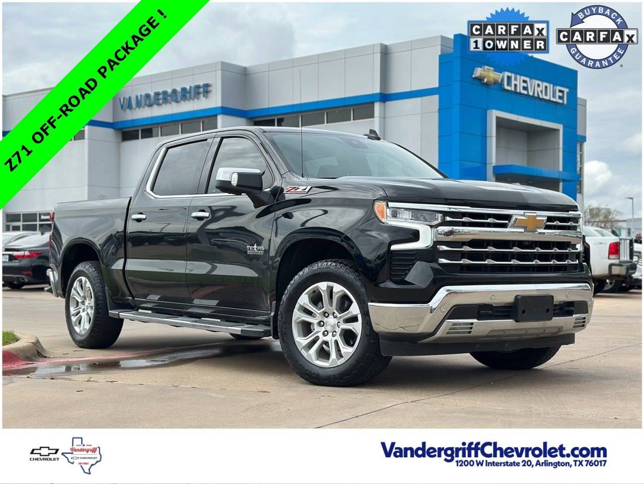 2022 Chevrolet Silverado 1500 LTZ — Pickup Truck — 23,763 mi — Arlington, TX