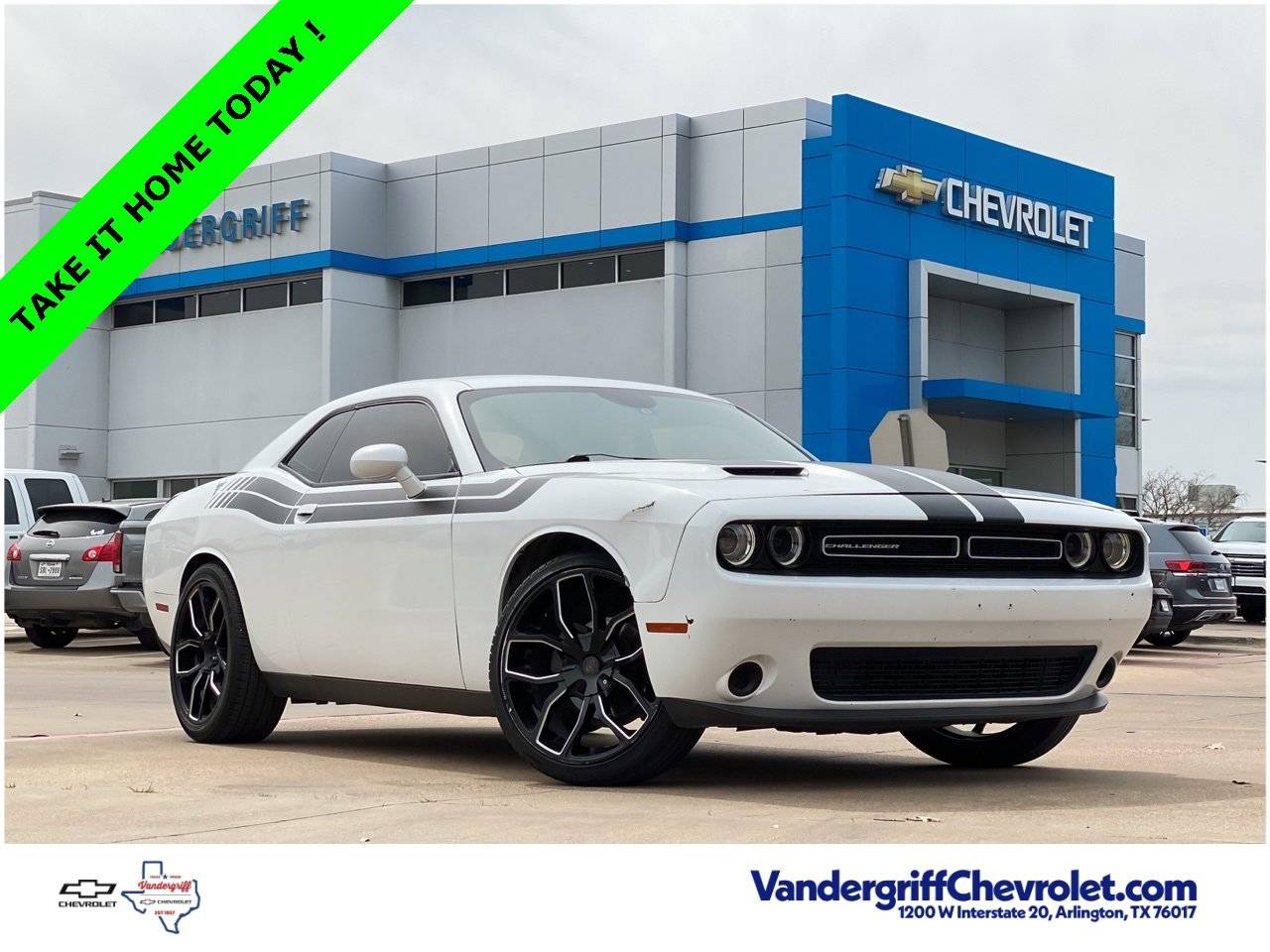 2016 Dodge Challenger SXT — Coupe — 105,007 mi — Arlington, TX