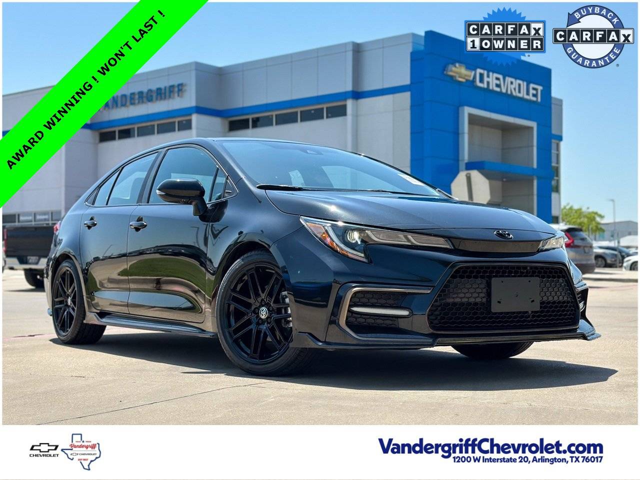 2022 Toyota Corolla APEX SE — Sedan — 26,308 mi — Arlington, TX