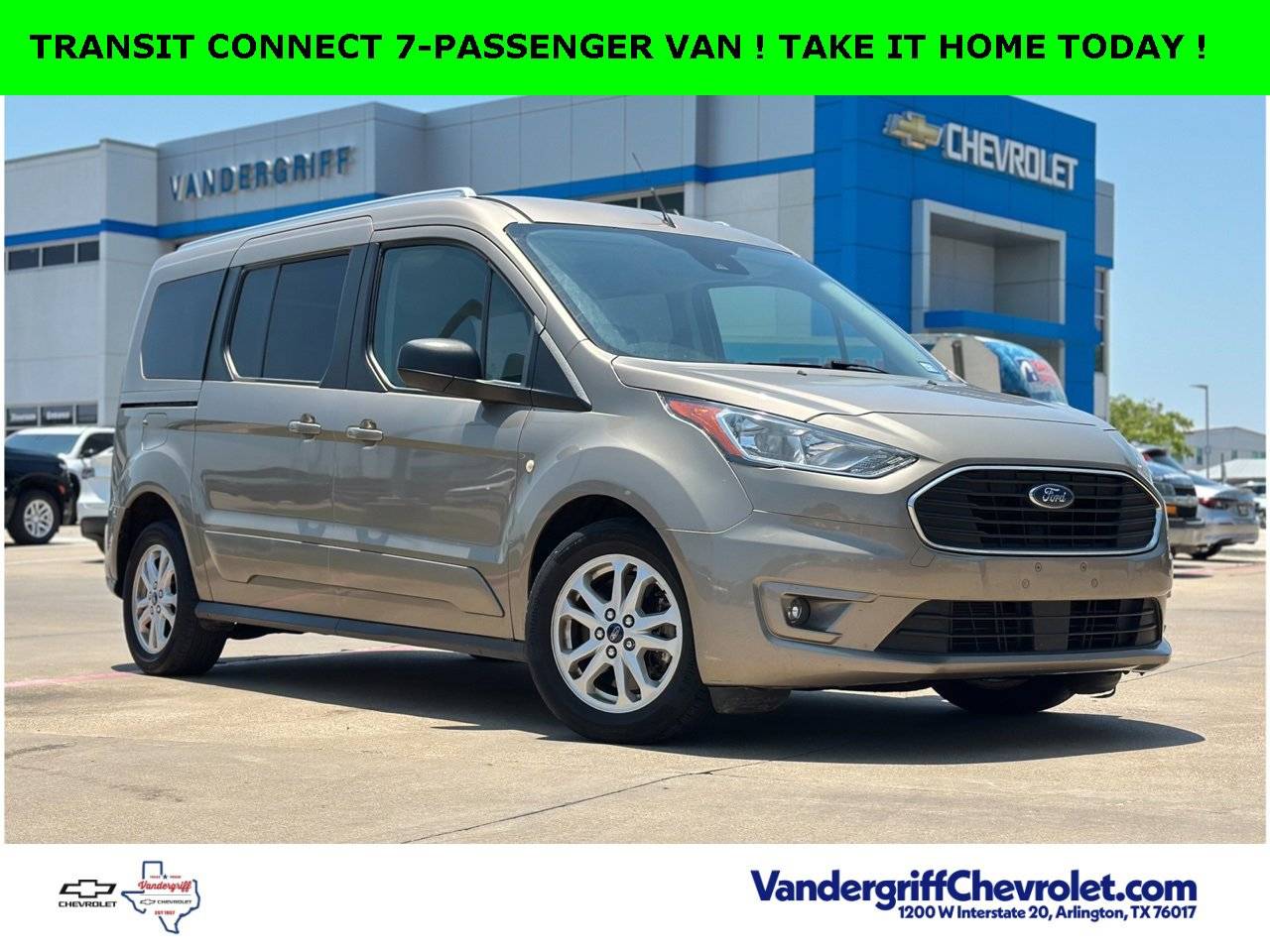 2019 Ford Transit Connect Wagon XLT — Passenger Van — 77,380 mi — Arlington, TX