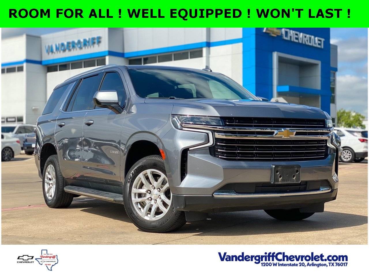 2021 Chevrolet Tahoe LT — SUV — 103,481 mi — Arlington, TX