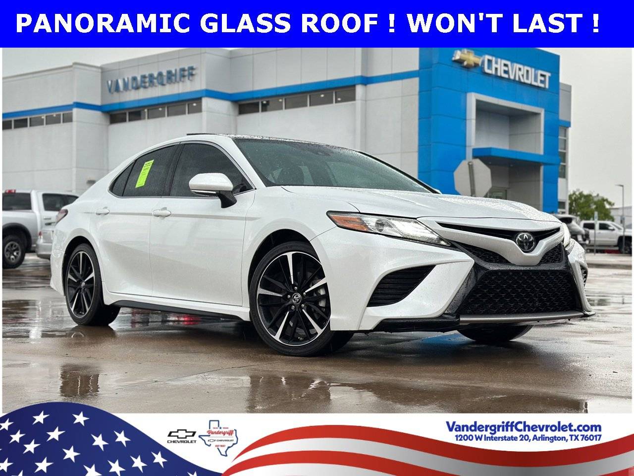 2019 Toyota Camry XSE — Sedan — 58,948 mi — Arlington, TX