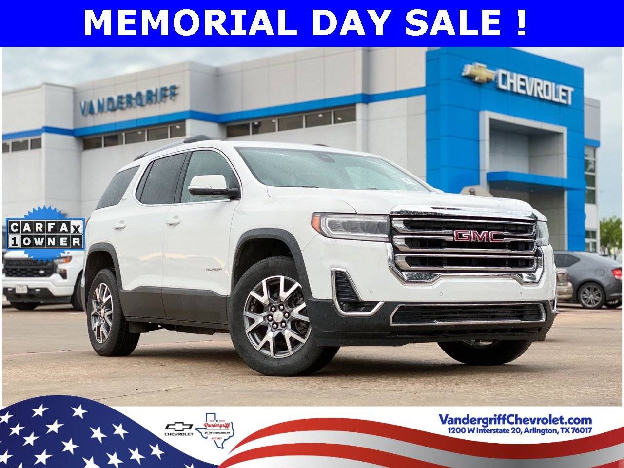 2023 GMC Acadia SLT — SUV — 60,390 mi — Arlington, TX