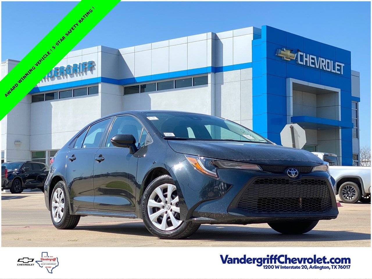 2022 Toyota Corolla LE — Sedan — 77,068 mi — Arlington, TX