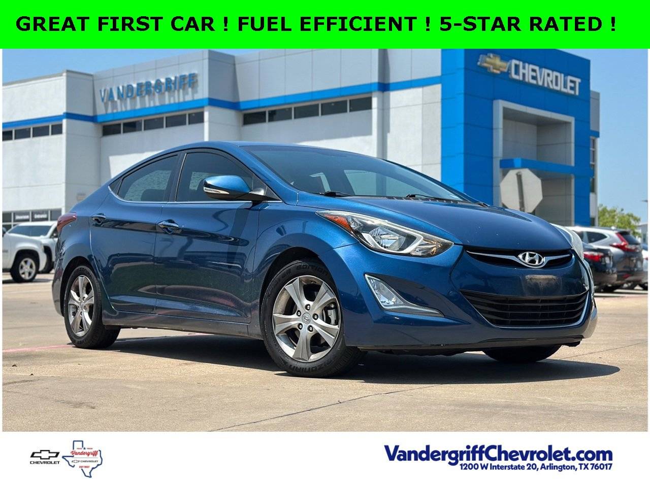 2016 Hyundai Elantra Value Edition — Sedan — 111,079 mi — Arlington, TX