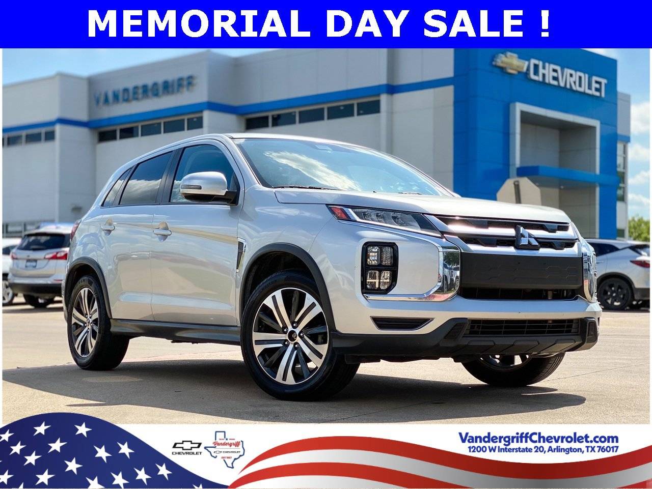 2020 Mitsubishi Outlander Sport ES — SUV — 71,629 mi — Arlington, TX