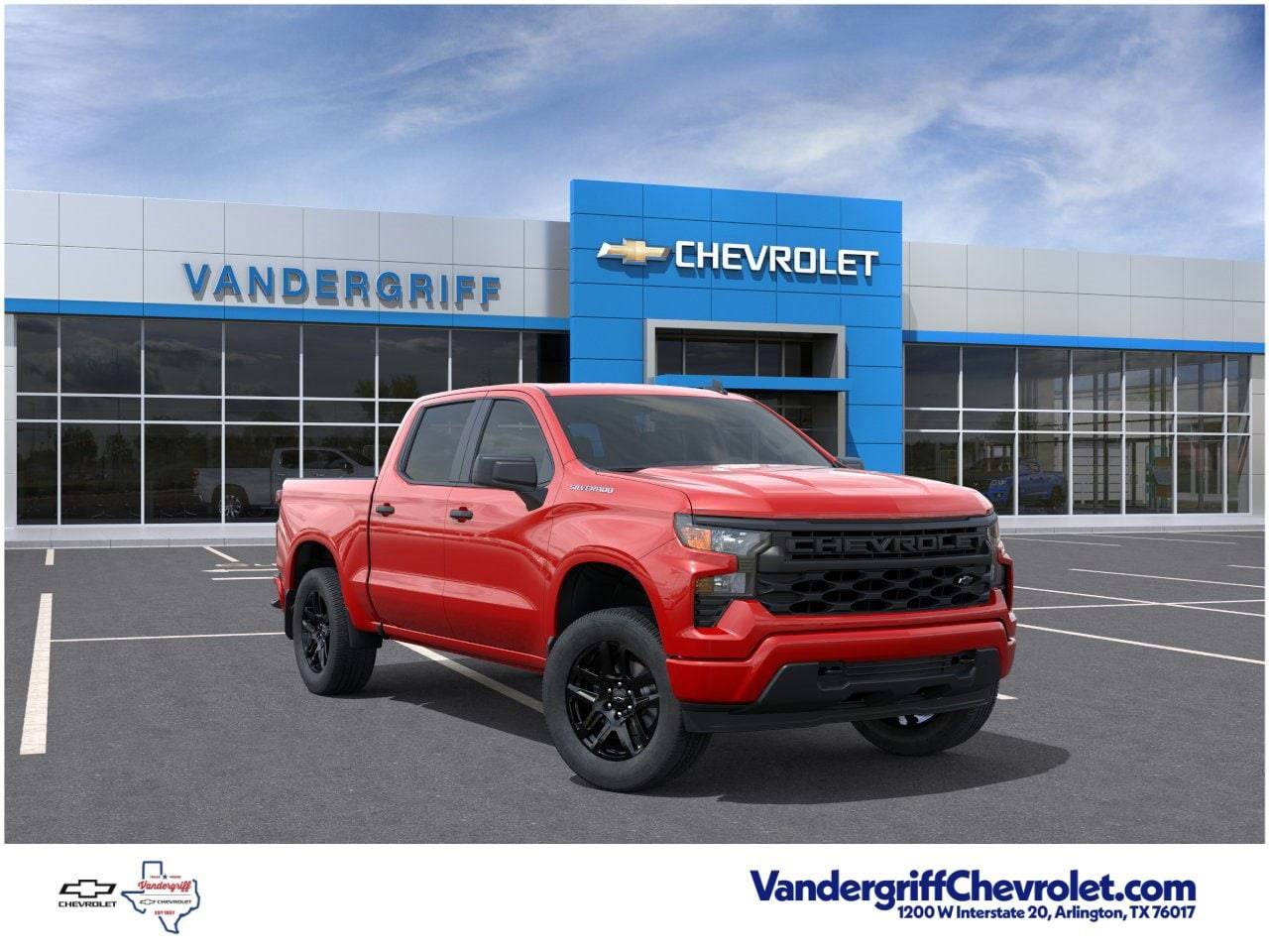 2025 Chevrolet Silverado 1500 Custom — Pickup Truck — 909 mi — Arlington, TX