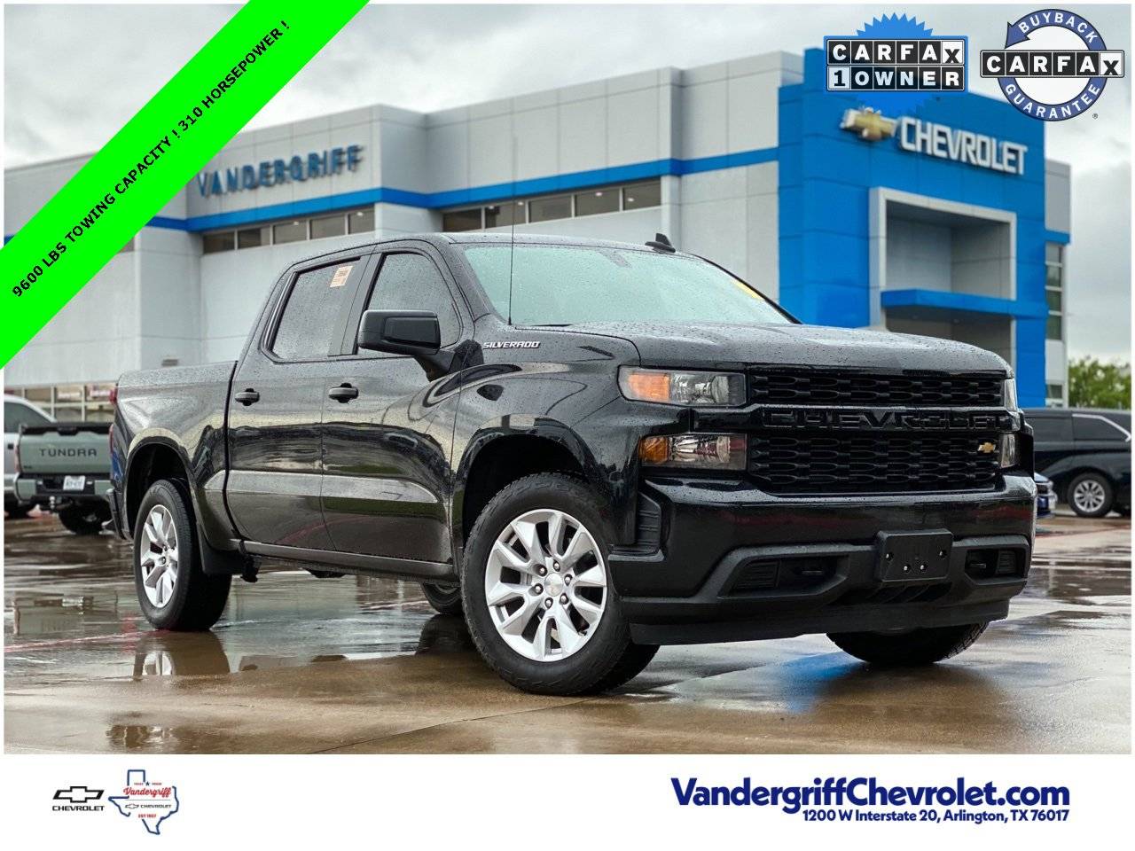 2021 Chevrolet Silverado 1500 Custom — Pickup Truck — 57,148 mi — Arlington, TX