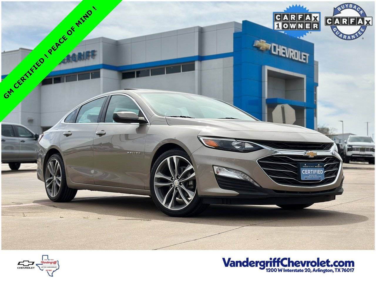 2022 Chevrolet Malibu LT — Sedan — 68,490 mi — Arlington, TX