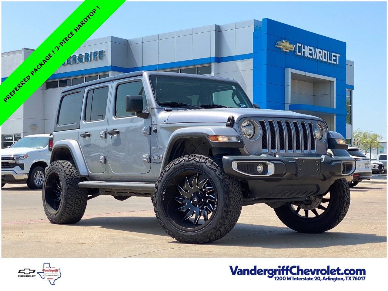 2021 Jeep Wrangler Sahara — SUV — 45,297 mi — Arlington, TX