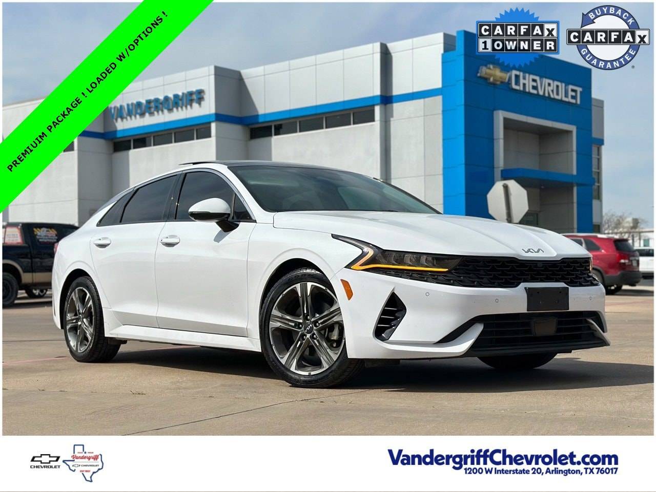2022 Kia K5 EX — Sedan — 69,934 mi — Arlington, TX