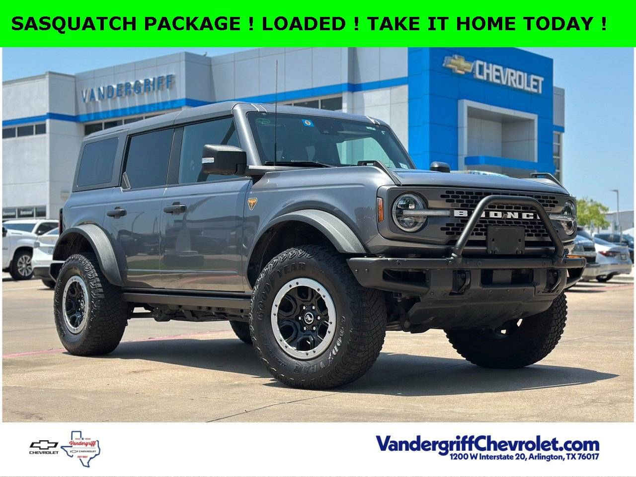 2022 Ford Bronco Badlands — SUV — 78,242 mi — Arlington, TX