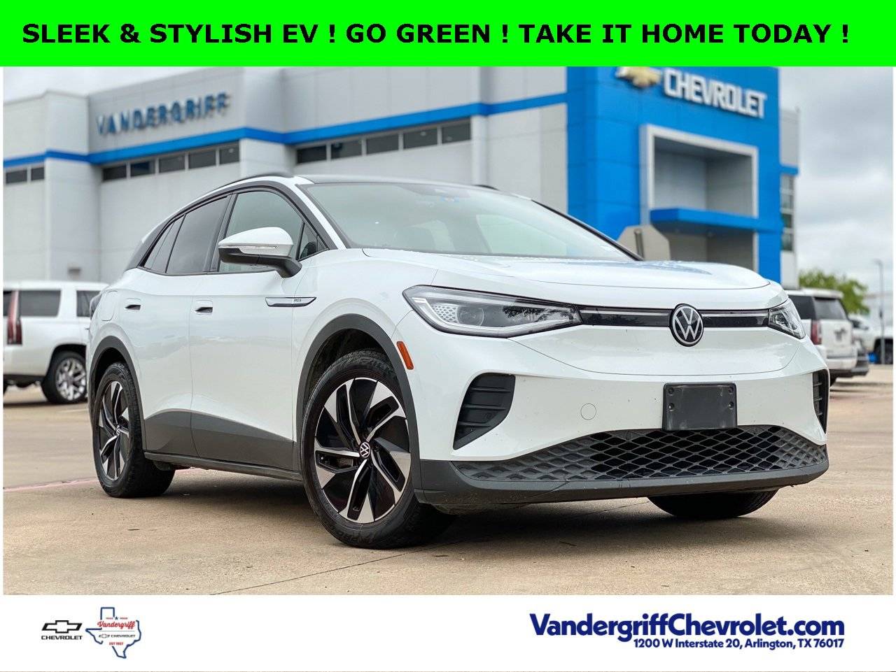 2021 Volkswagen ID.4 Pro S — SUV — 56,749 mi — Arlington, TX