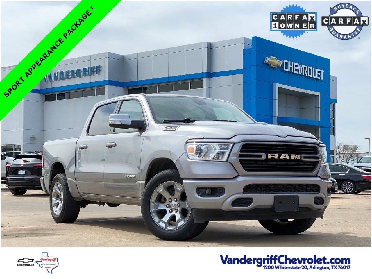 2019 Ram 1500 Big Horn/Lone Star — Pickup Truck — 58,192 mi — Arlington, TX