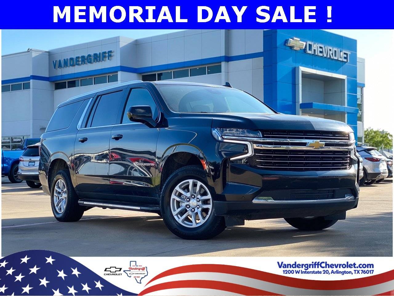 2023 Chevrolet Suburban LT — SUV — 61,170 mi — Arlington, TX