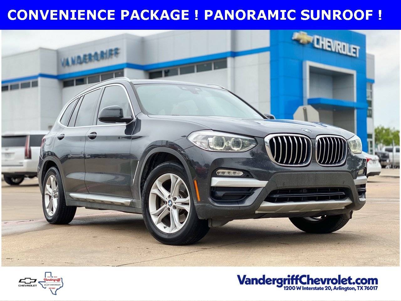2019 BMW X3 30i — SUV — 92,858 mi — Arlington, TX