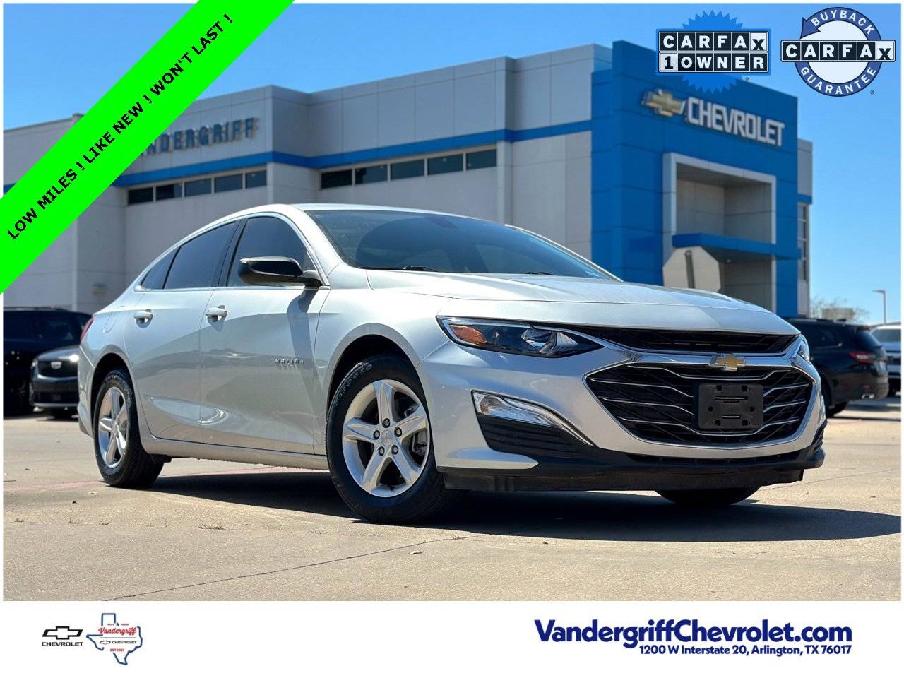 2020 Chevrolet Malibu LS — Sedan — 5,284 mi — Arlington, TX