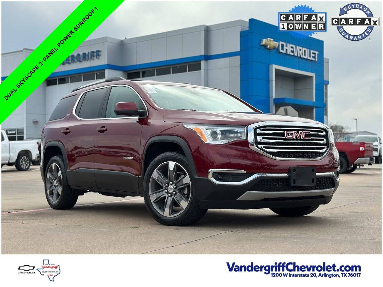 2018 GMC Acadia SLT — SUV — 33,873 mi — Arlington, TX
