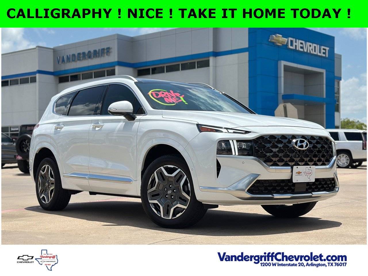 2021 Hyundai Santa Fe Calligraphy — SUV — 17,928 mi — Arlington, TX