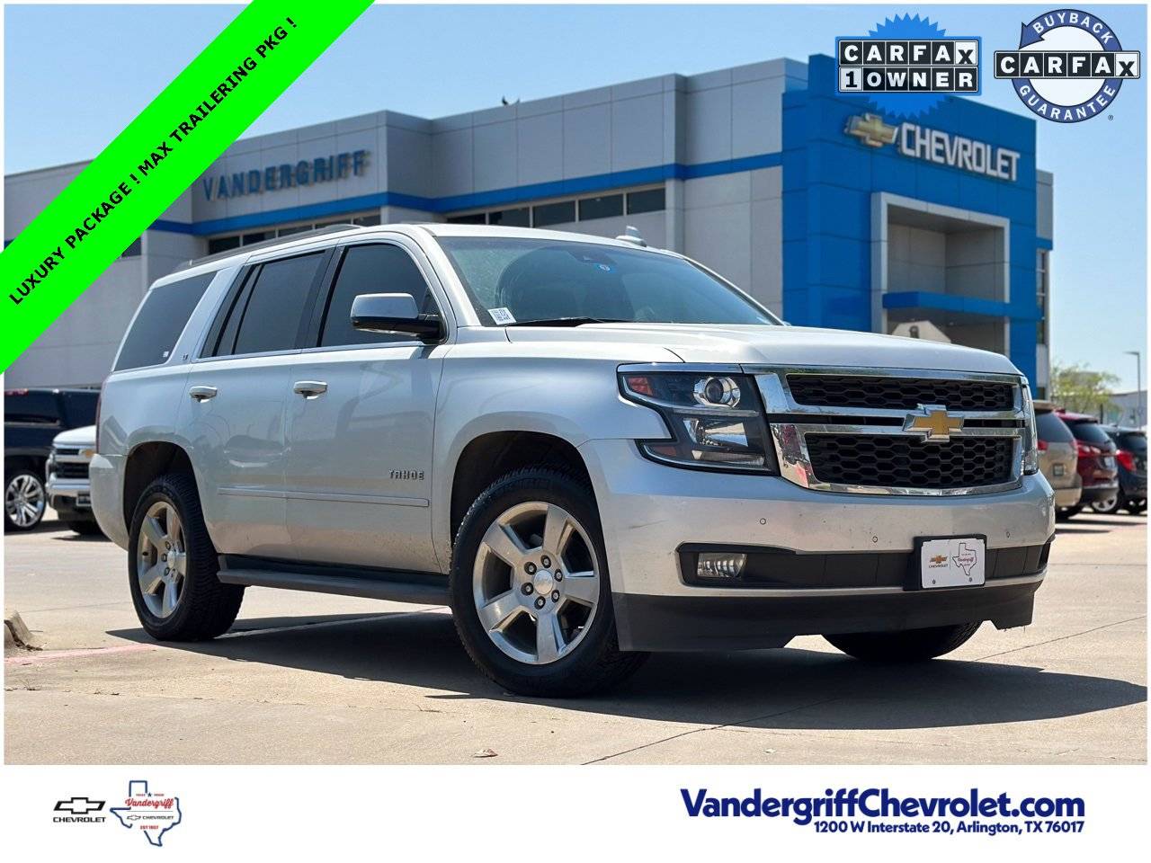 2019 Chevrolet Tahoe LT — SUV — 99,238 mi — Arlington, TX