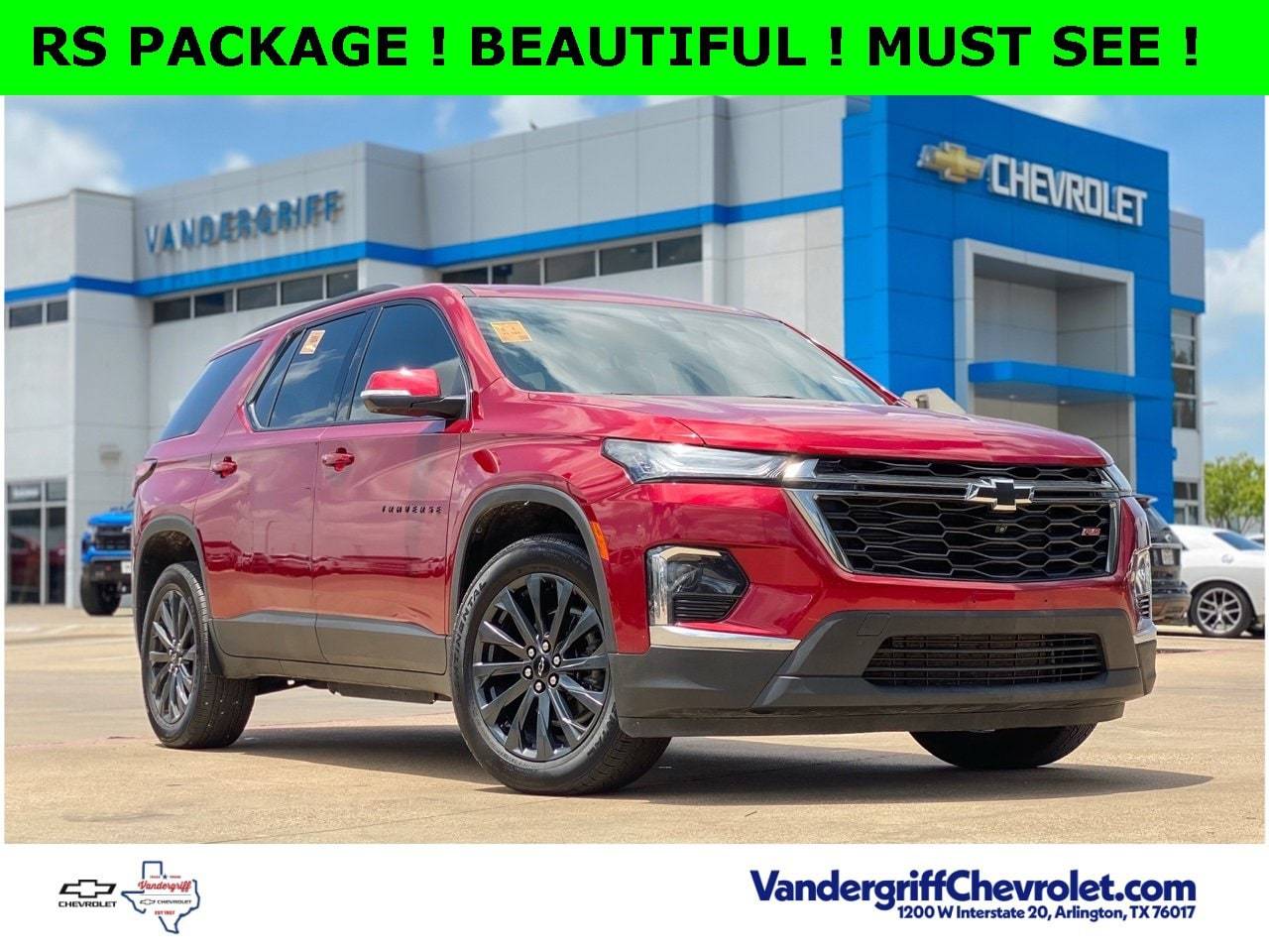 2023 Chevrolet Traverse RS — SUV — 21,232 mi — Arlington, TX