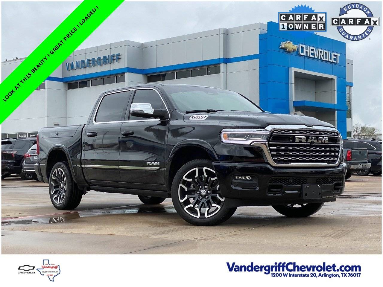2025 Ram 1500 Limited — Pickup Truck — 3,009 mi — Arlington, TX