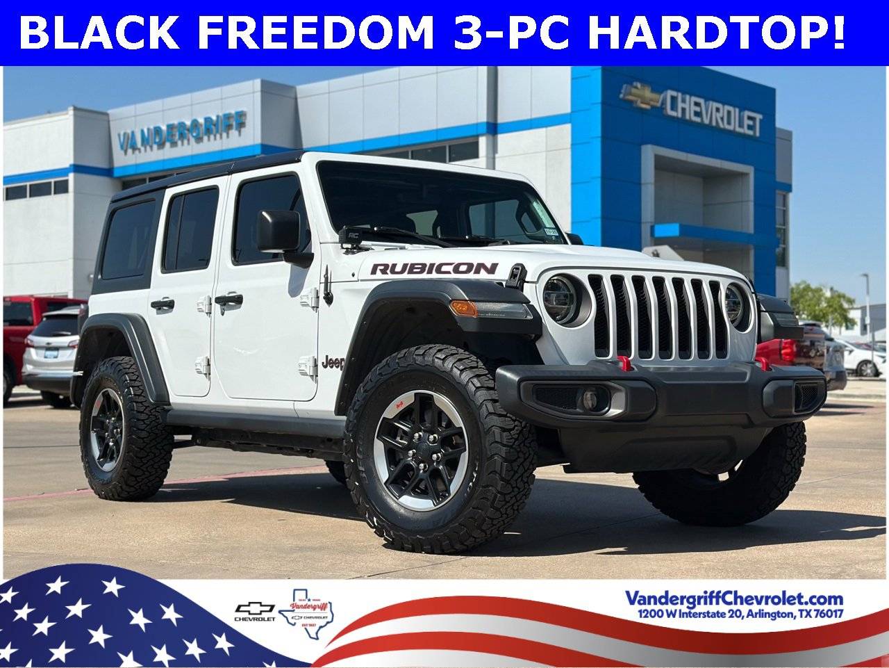 2018 Jeep Wrangler Rubicon — SUV — 48,860 mi — Arlington, TX