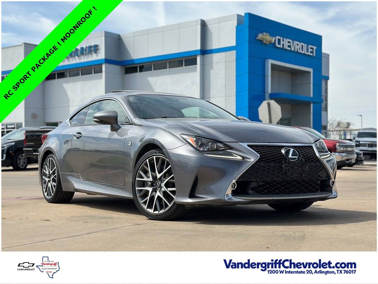 2015 Lexus RC RC 350 — Coupe — 45,225 mi — Arlington, TX