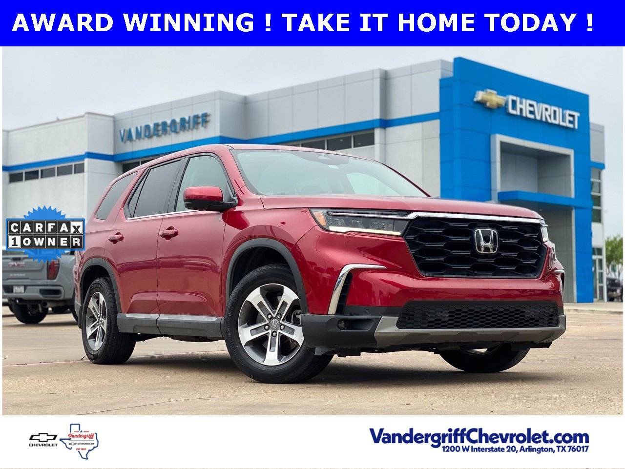 2024 Honda Pilot EX-L 8 Passenger — SUV — 53,939 mi — Arlington, TX