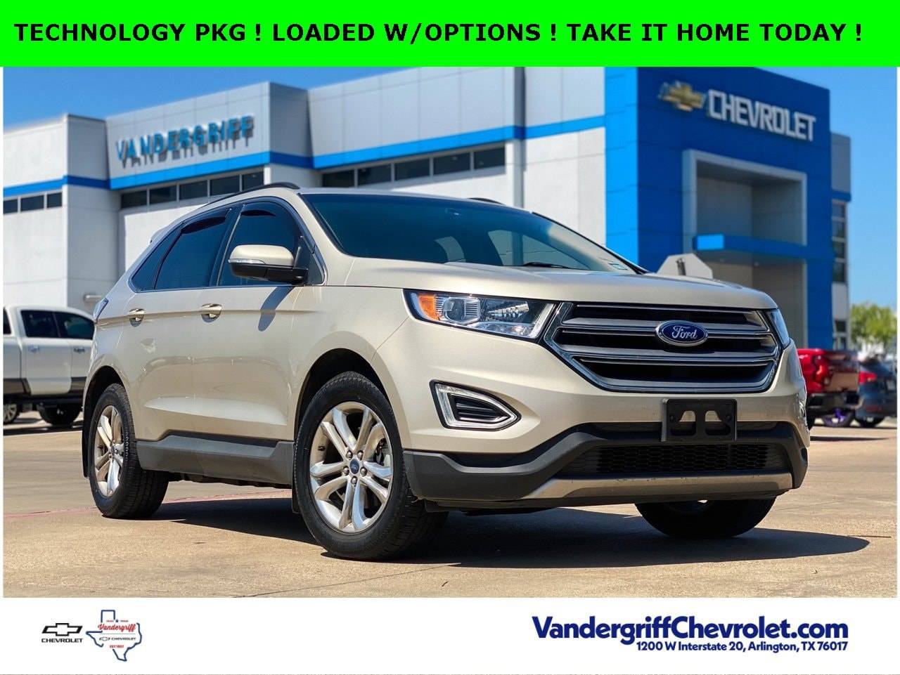 2017 Ford Edge SEL — SUV — 80,676 mi — Arlington, TX