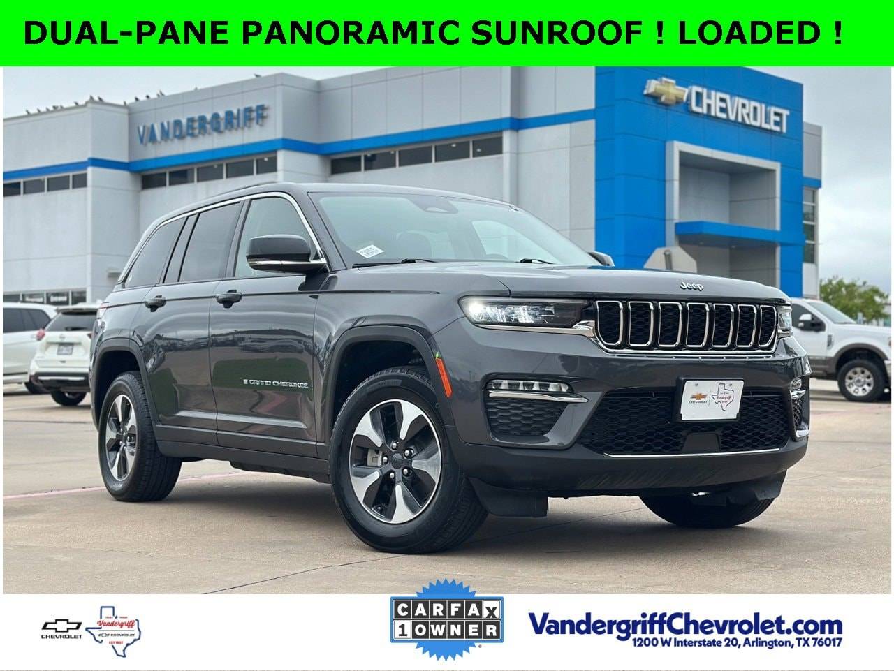 2023 Jeep Grand Cherokee 4xe — SUV — 34,472 mi — Arlington, TX