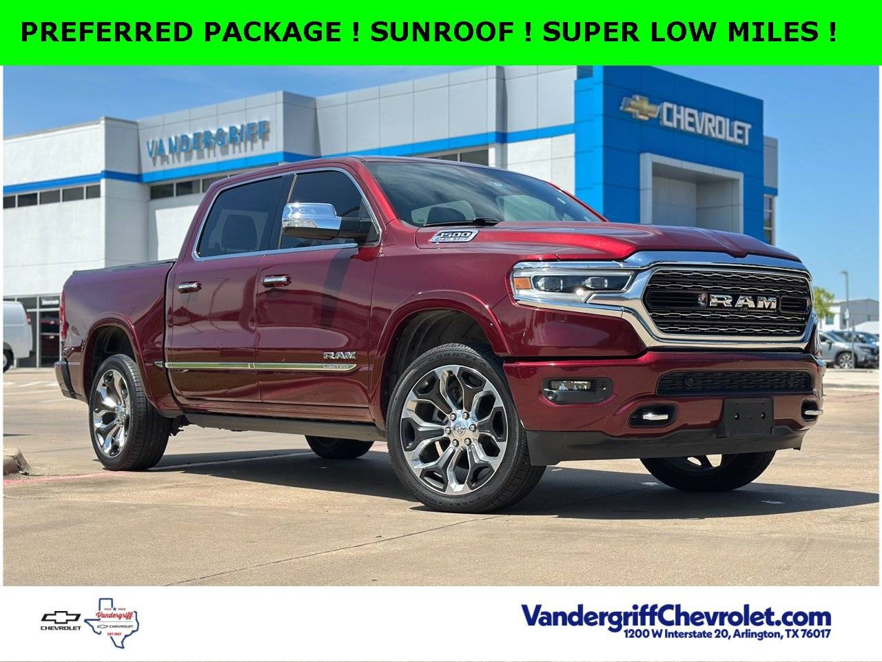 2019 Ram 1500 Limited — Pickup Truck — 54,146 mi — Arlington, TX