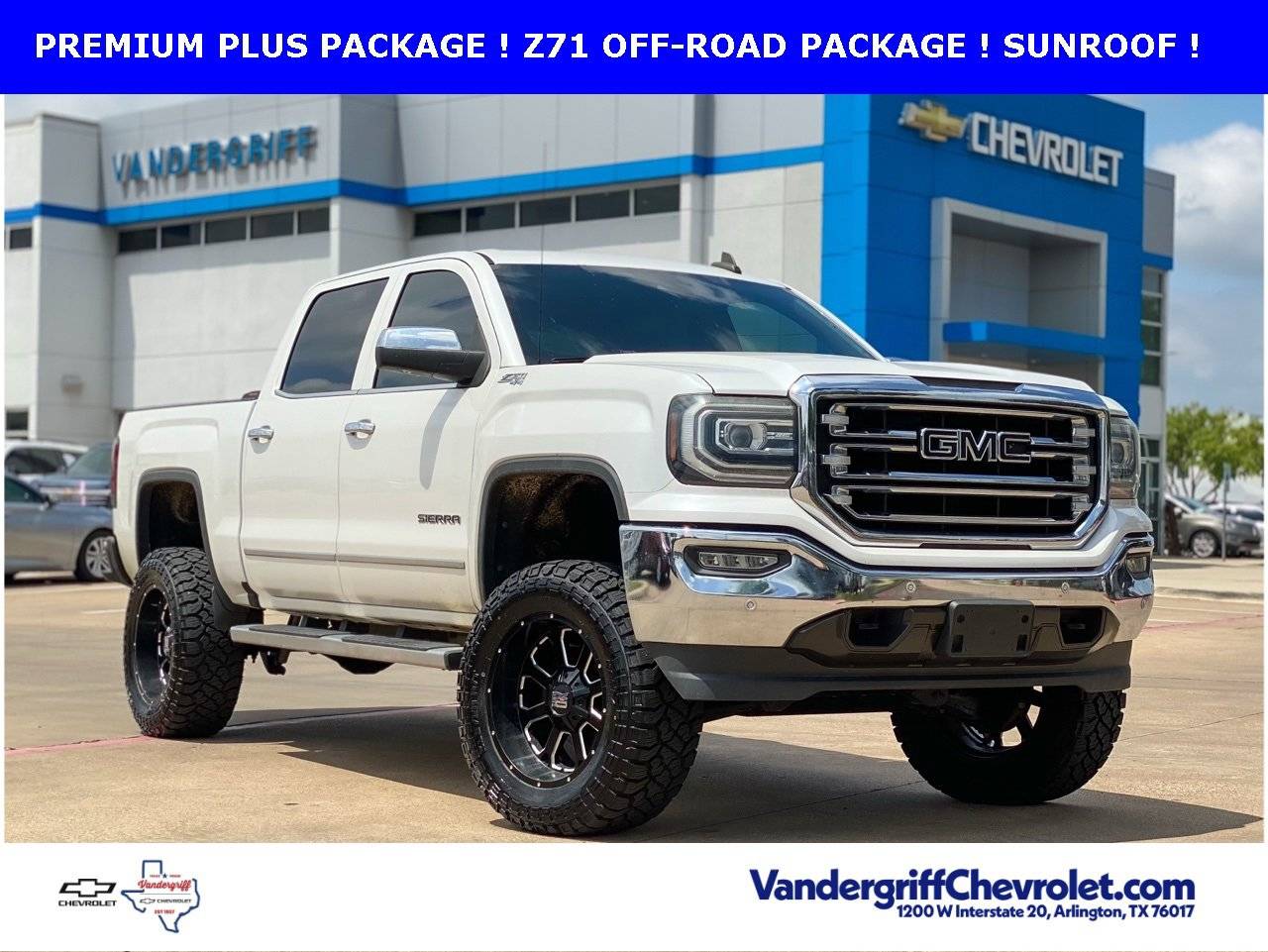 2018 GMC Sierra 1500 SLT — Pickup Truck — 90,011 mi — Arlington, TX