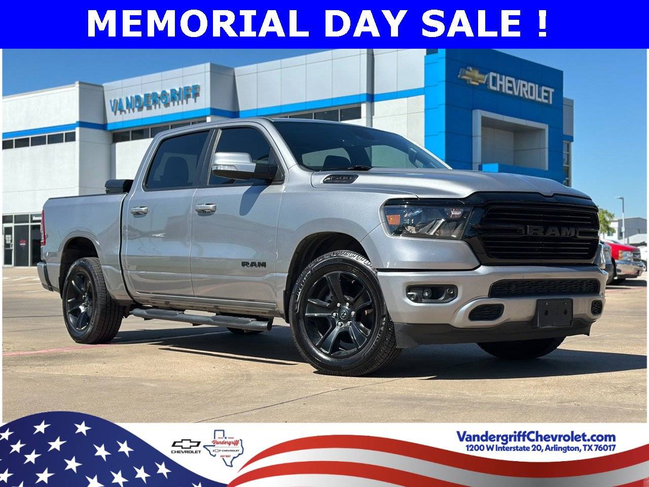 2020 Ram 1500 Lone Star — Pickup Truck — 97,609 mi — Arlington, TX