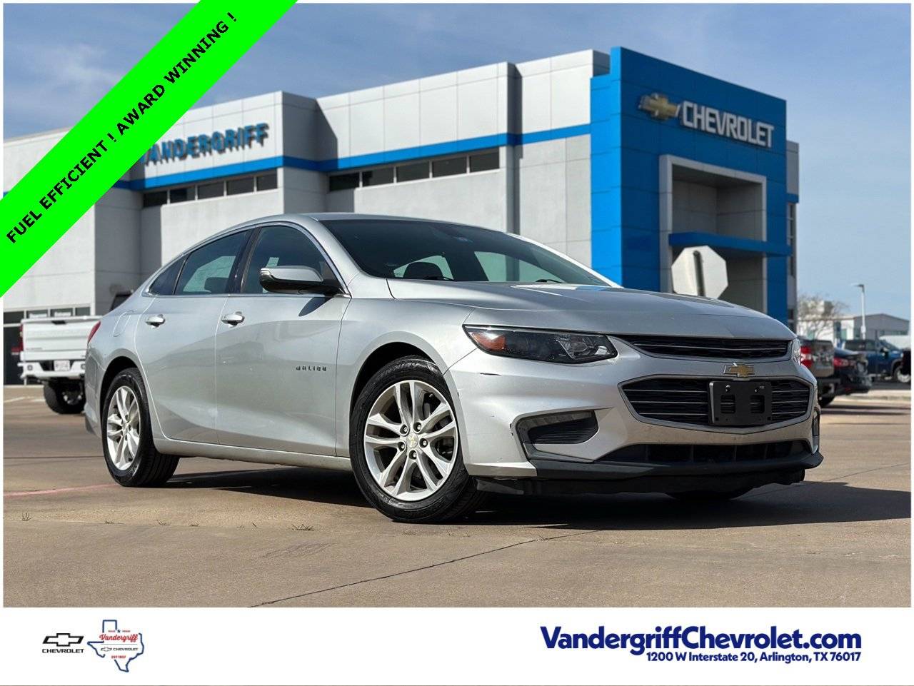 2016 Chevrolet Malibu LT — Sedan — 134,298 mi — Arlington, TX