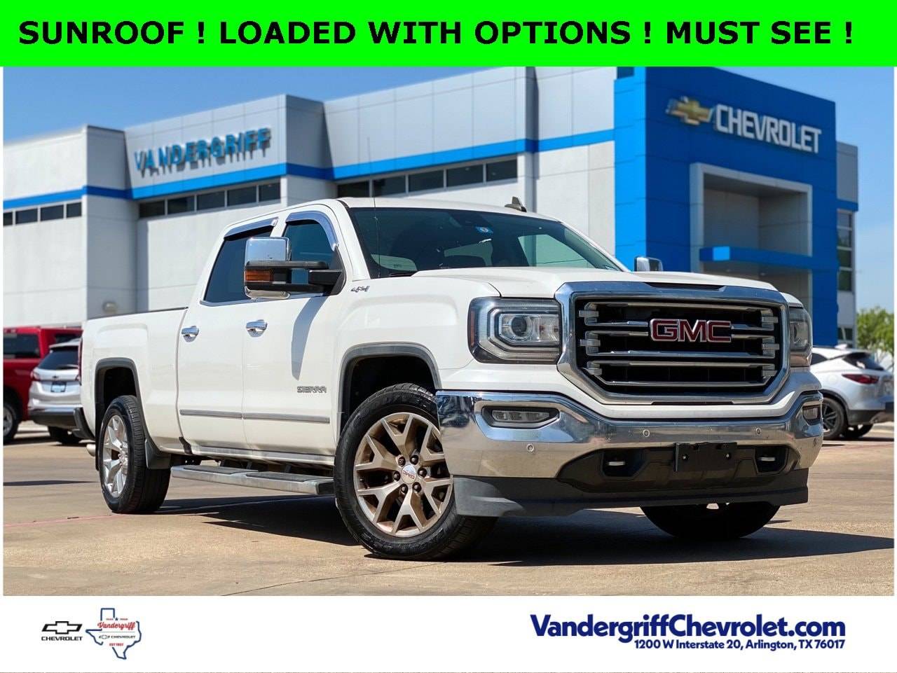 2017 GMC Sierra 1500 SLT — Pickup Truck — 121,915 mi — Arlington, TX