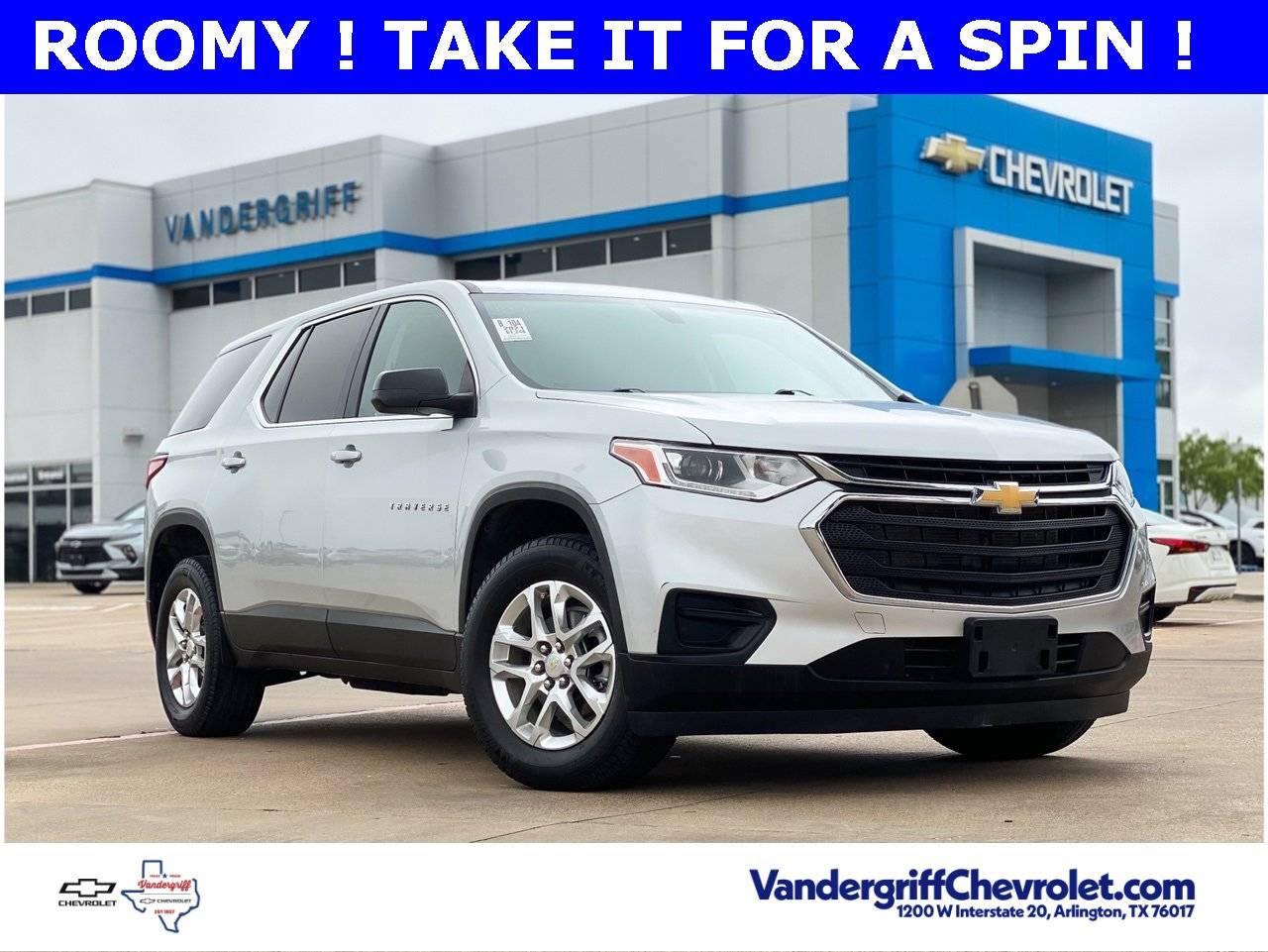 2021 Chevrolet Traverse LS — SUV — 61,290 mi — Arlington, TX