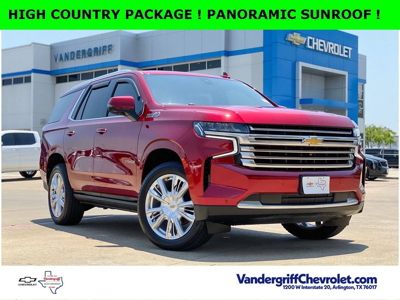 2021 Chevrolet Tahoe High Country — SUV — 74,275 mi — Arlington, TX