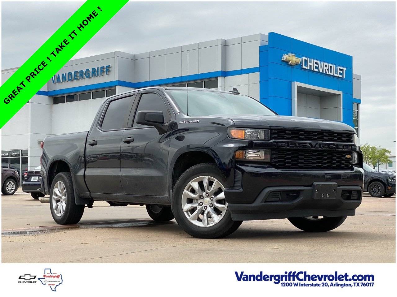 2020 Chevrolet Silverado 1500 Custom — Pickup Truck — 97,471 mi — Arlington, TX
