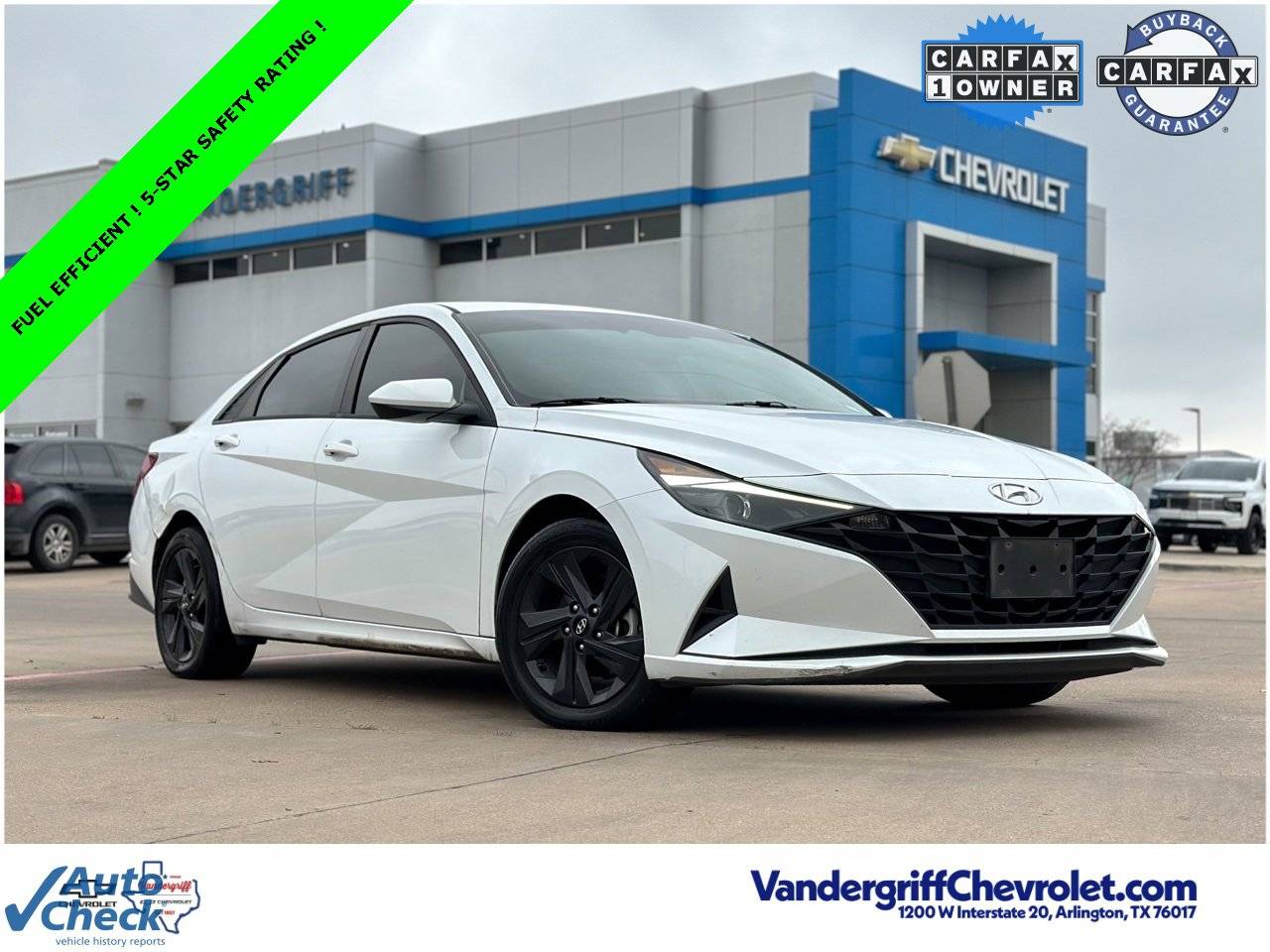 2021 Hyundai Elantra SEL — Sedan — 79,790 mi — Arlington, TX